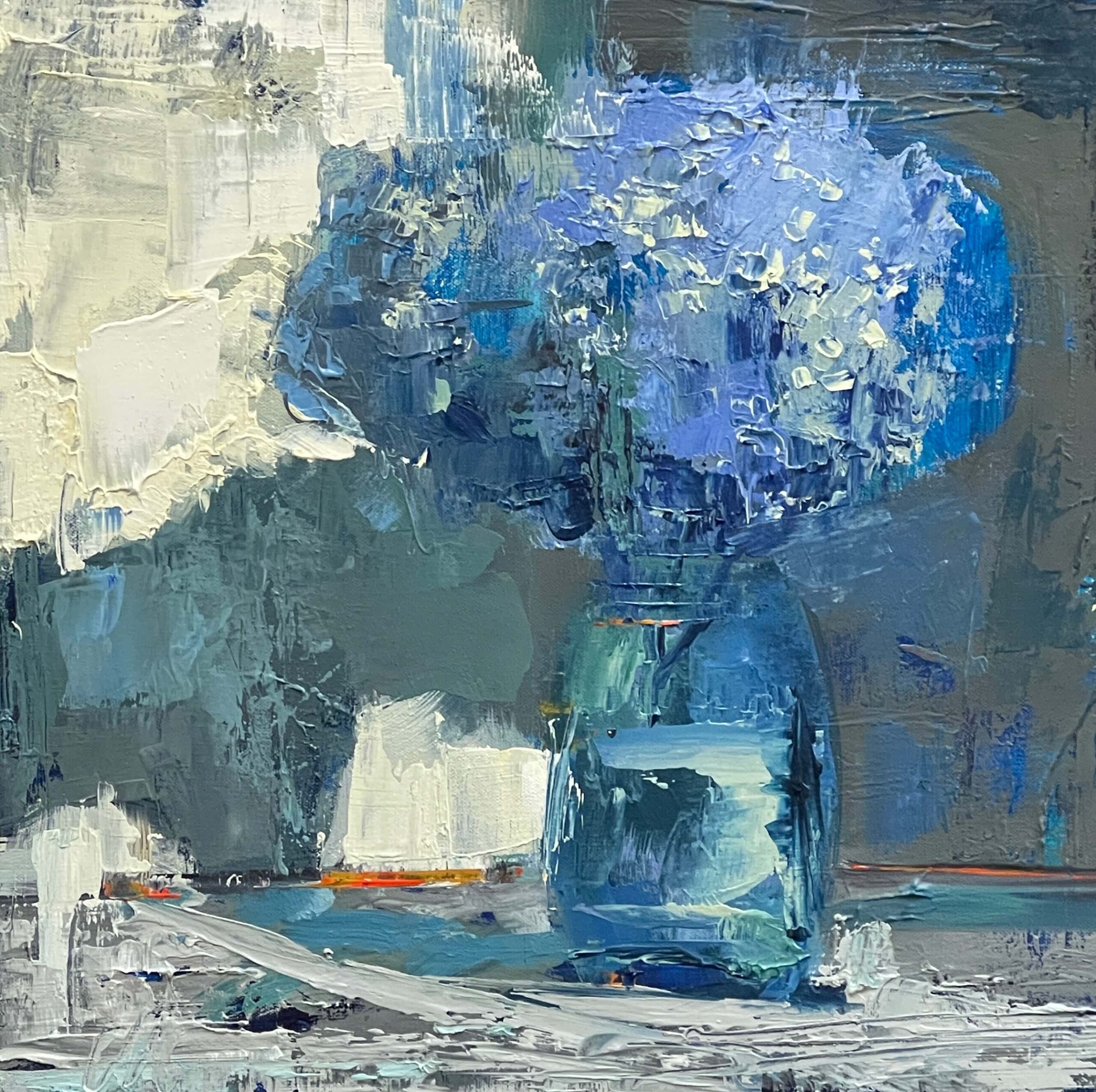 Blue Hydrangea