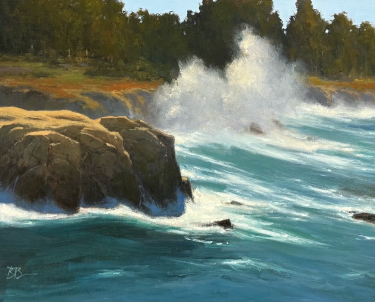 Crashing Surf at Pt Lobos