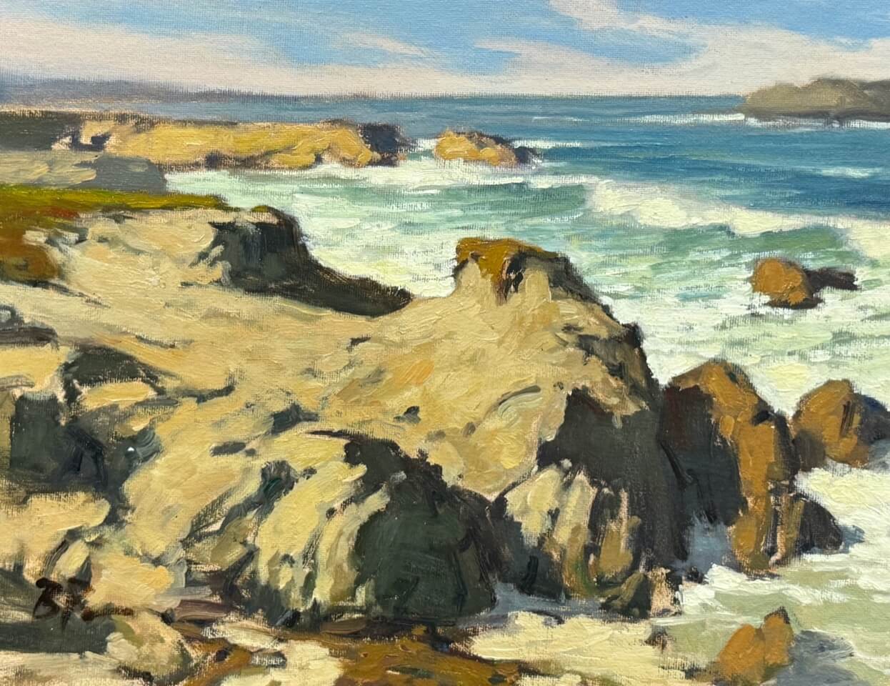 Surf at Birdrock Beach