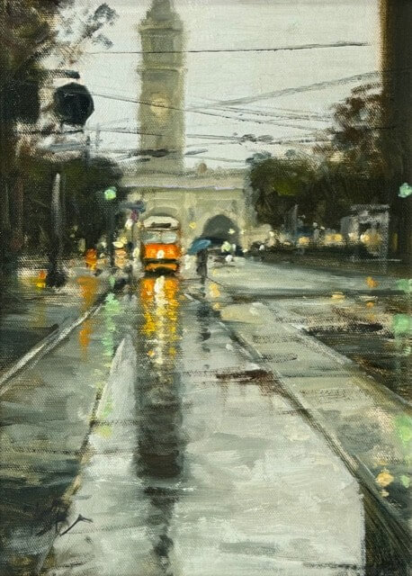 Rainy Day on Market Street