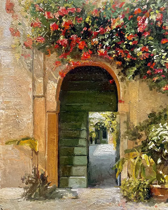 Doorway in Chianti