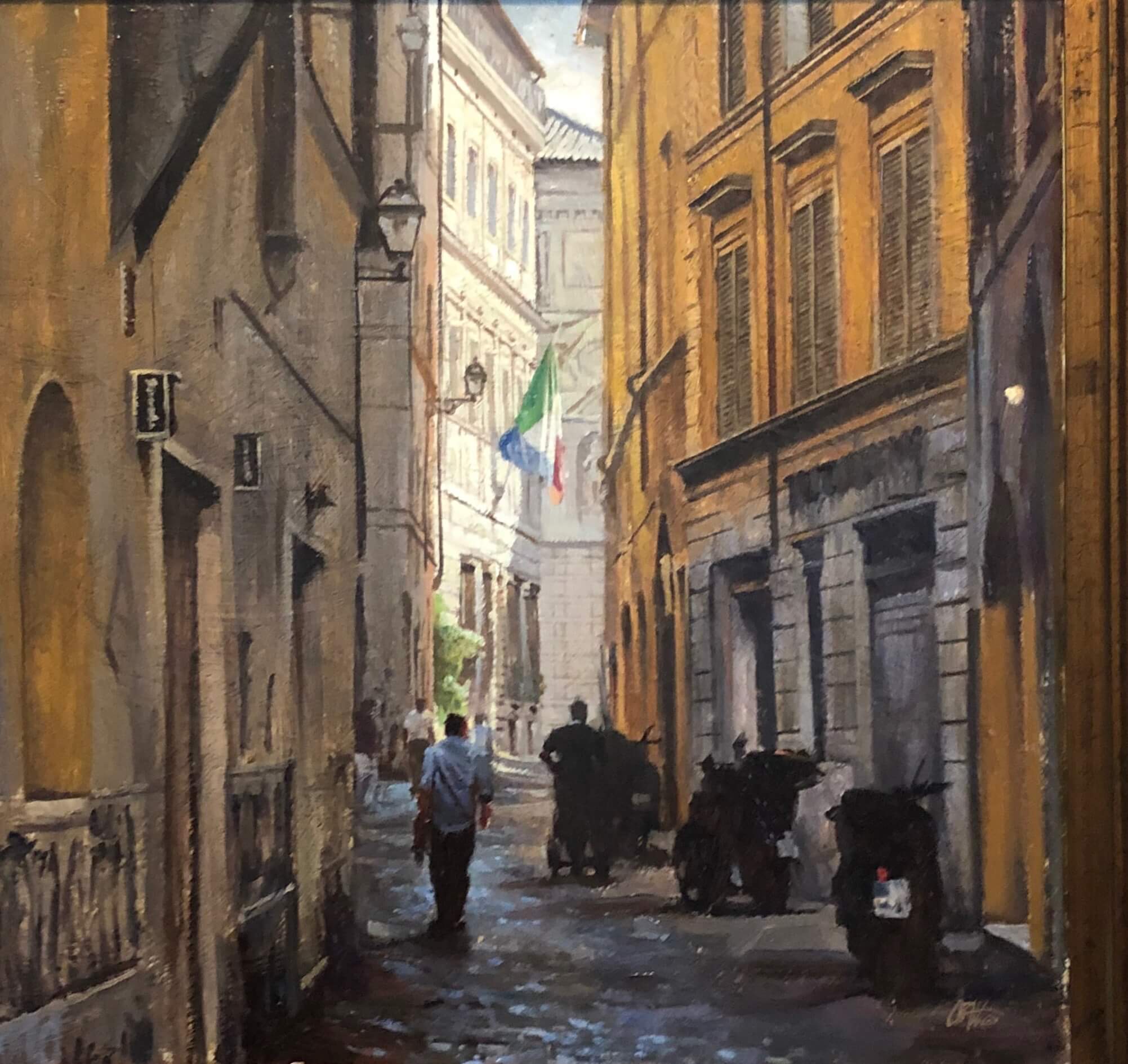 Strolling In Rome